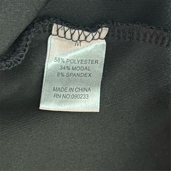 PAC 1980 Unisex Black Half Zip Pullover Hoodie Medium - Picture 5 of 7